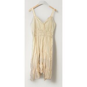 Cotton Dress Ivory Prairie Cottagecore Farmgirl Midi Womens Size XXL.   N